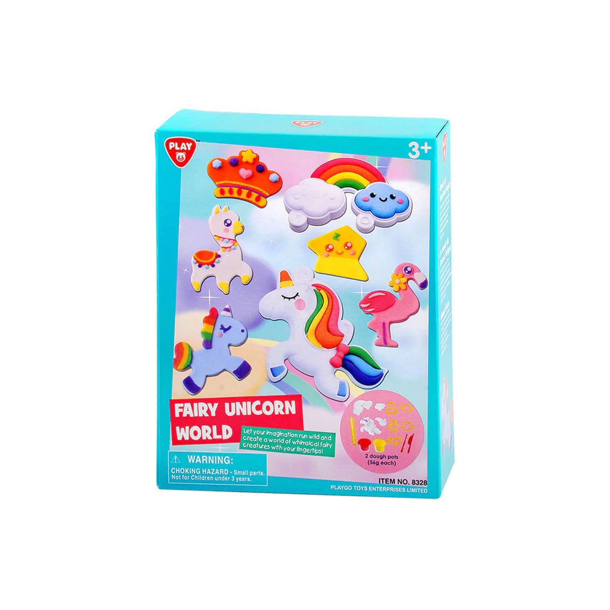 Play Dough Fairy Unicorn World (2 X 2 Oz Dough Included PlayGo
