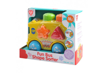 Learning Toys Fun Bus Shape Sorter PlayGo