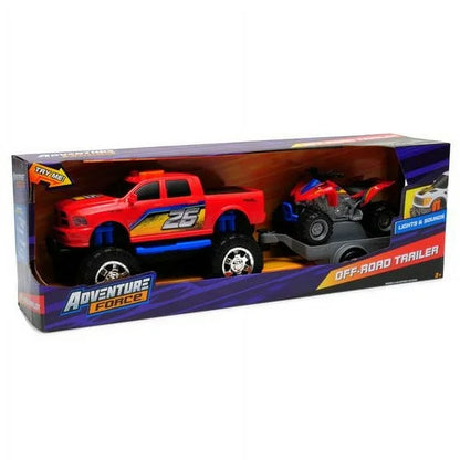 Die Cast Dinky Adventure Force Off Road Traler Toy State