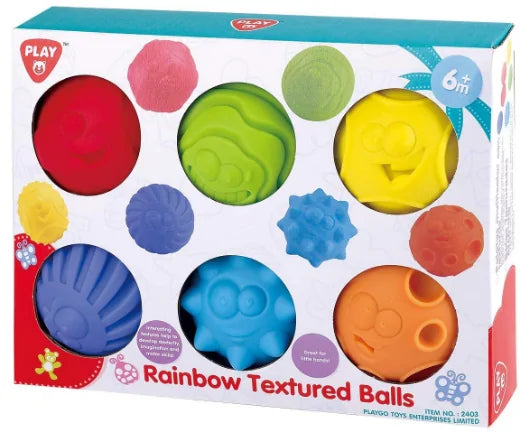 Baby Toys PlayGo Rainbow Textured Ball