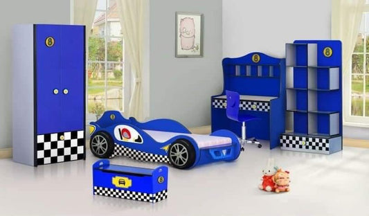Kids Bed Set - Blue Sports