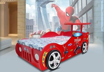 Kids Car Bed - Spiderman