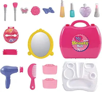 Girls Collection My Carry Along Beauty Saloon Bag Set(19Pcs) PlayGo