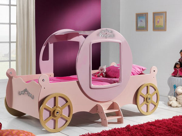 Kids Single Bed – Golden Wheels