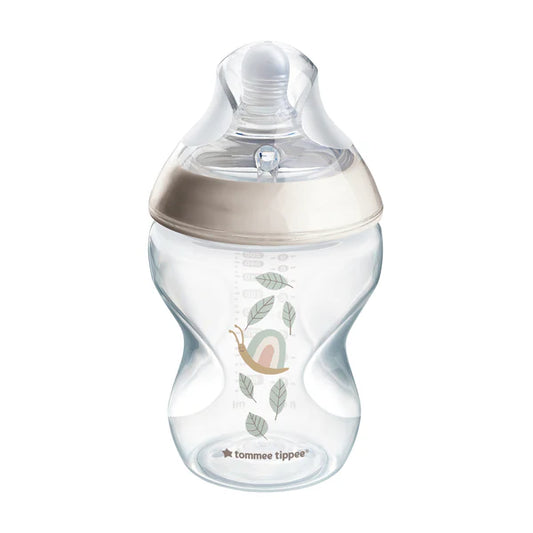 Tommee Tippee Decorated Natural Start Bottle 260ML