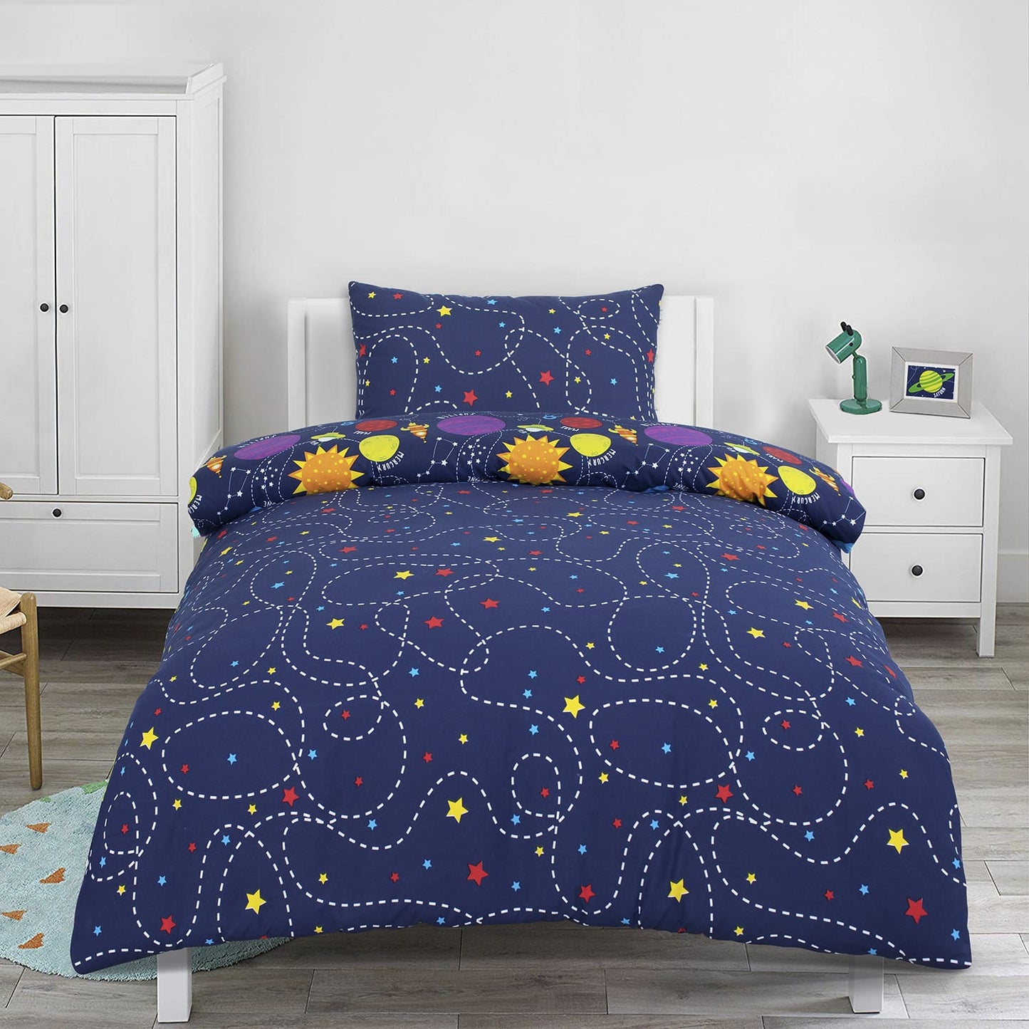 Star Track kids Cotton Comforter Set