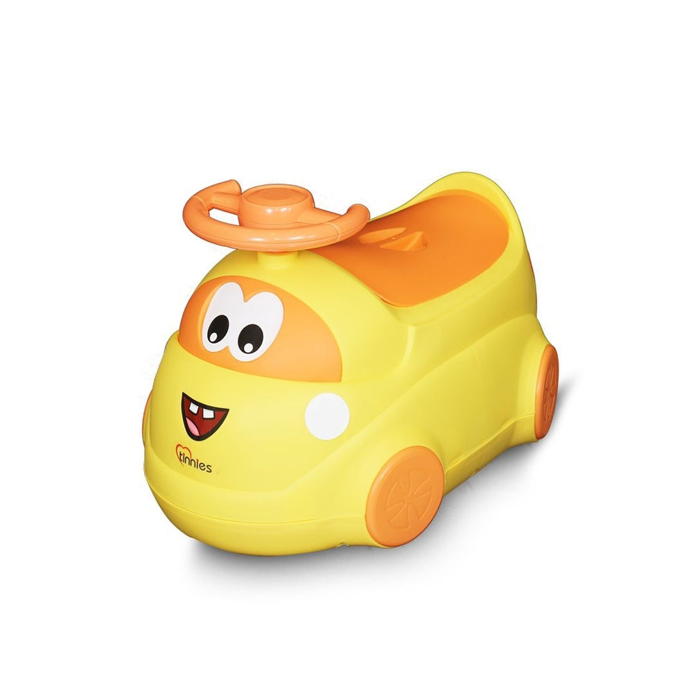 Tinnies Baby Driver Potty- Yellow