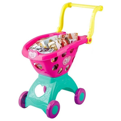 Kitchen Set Shopping Cart-18 Pcs PlayGo