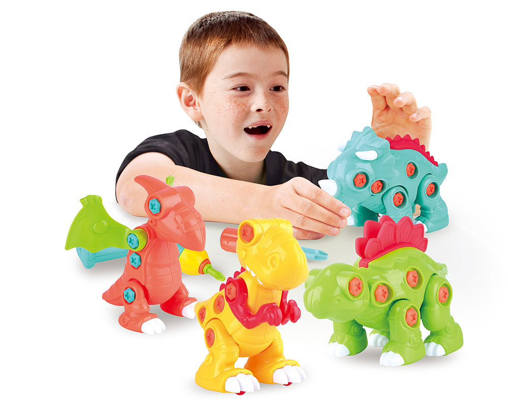 Learning Toys 4 in 1 Dino Workshop B/O PlayGo