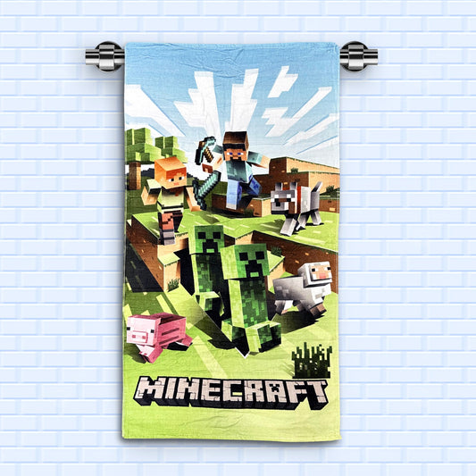 Minecraft Kids Towel