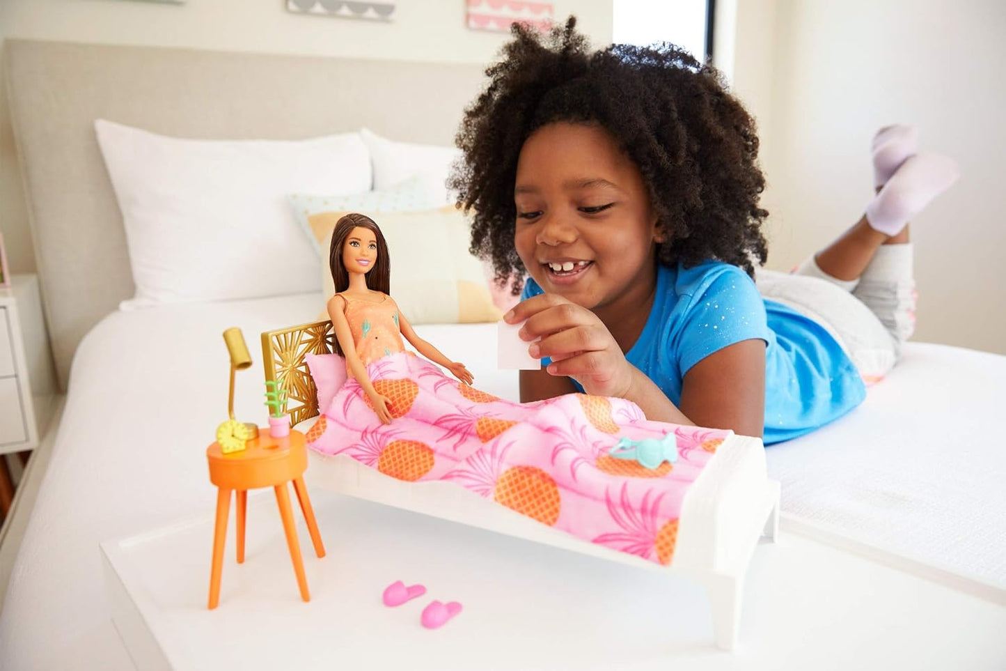 Barbie Doll With Bedroom Playset