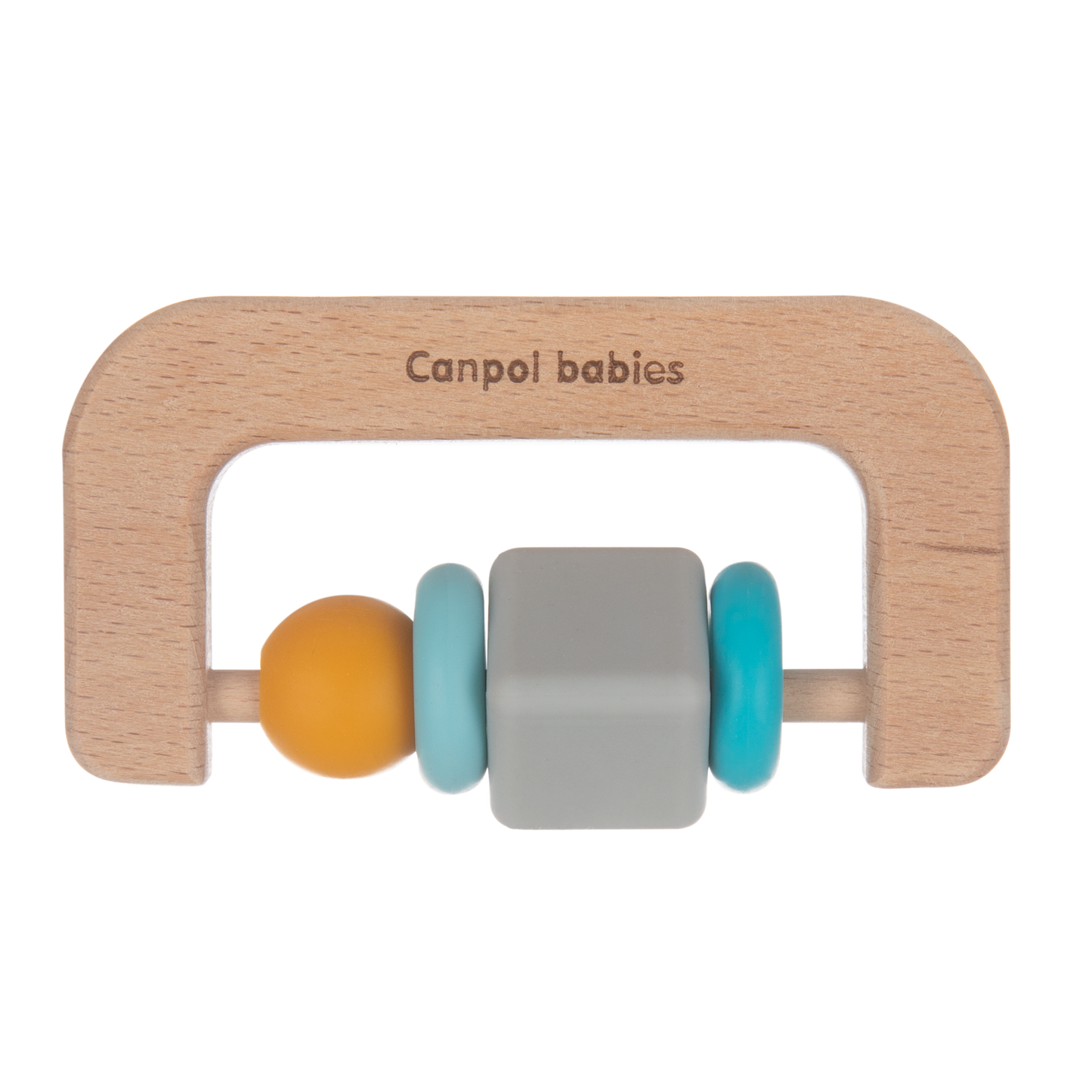 Canpol babies Wooden-Silicone Teether