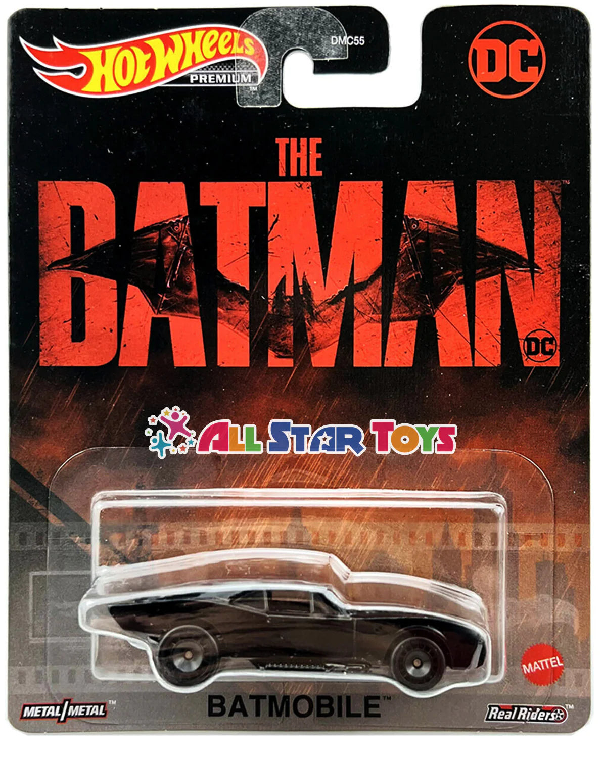 Hot Wheels The Batman Batmobile Retro Entertainment