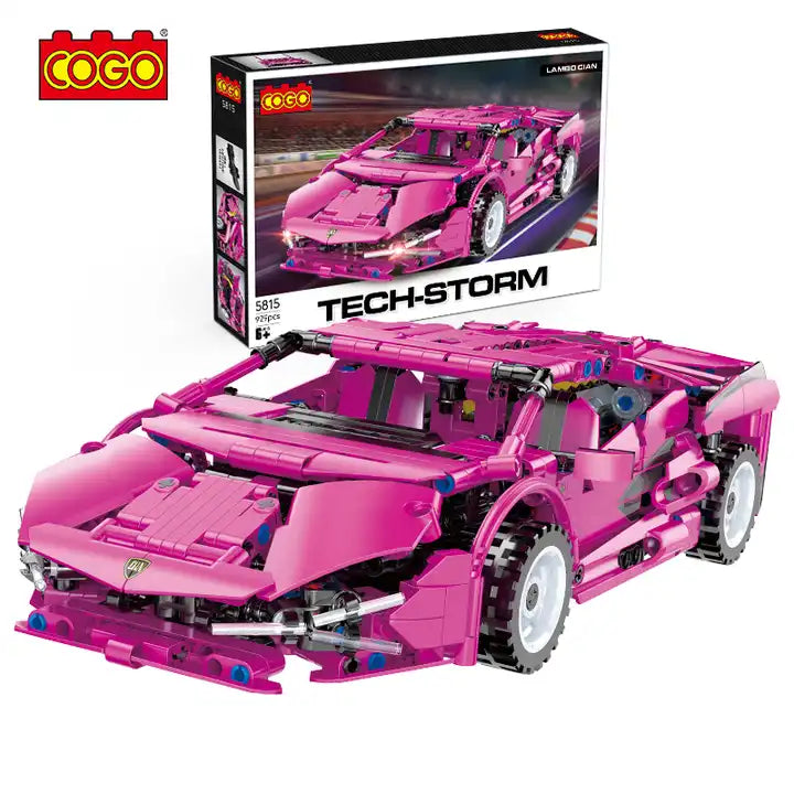 Cogo Techstorm Car Blocks