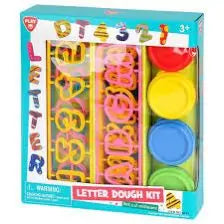 Play Dough Letter Dough Kit (4 x 2 Oz Dough Included PlayGo