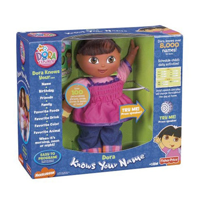 Fisher Price Dora Doll Knows Your Name
