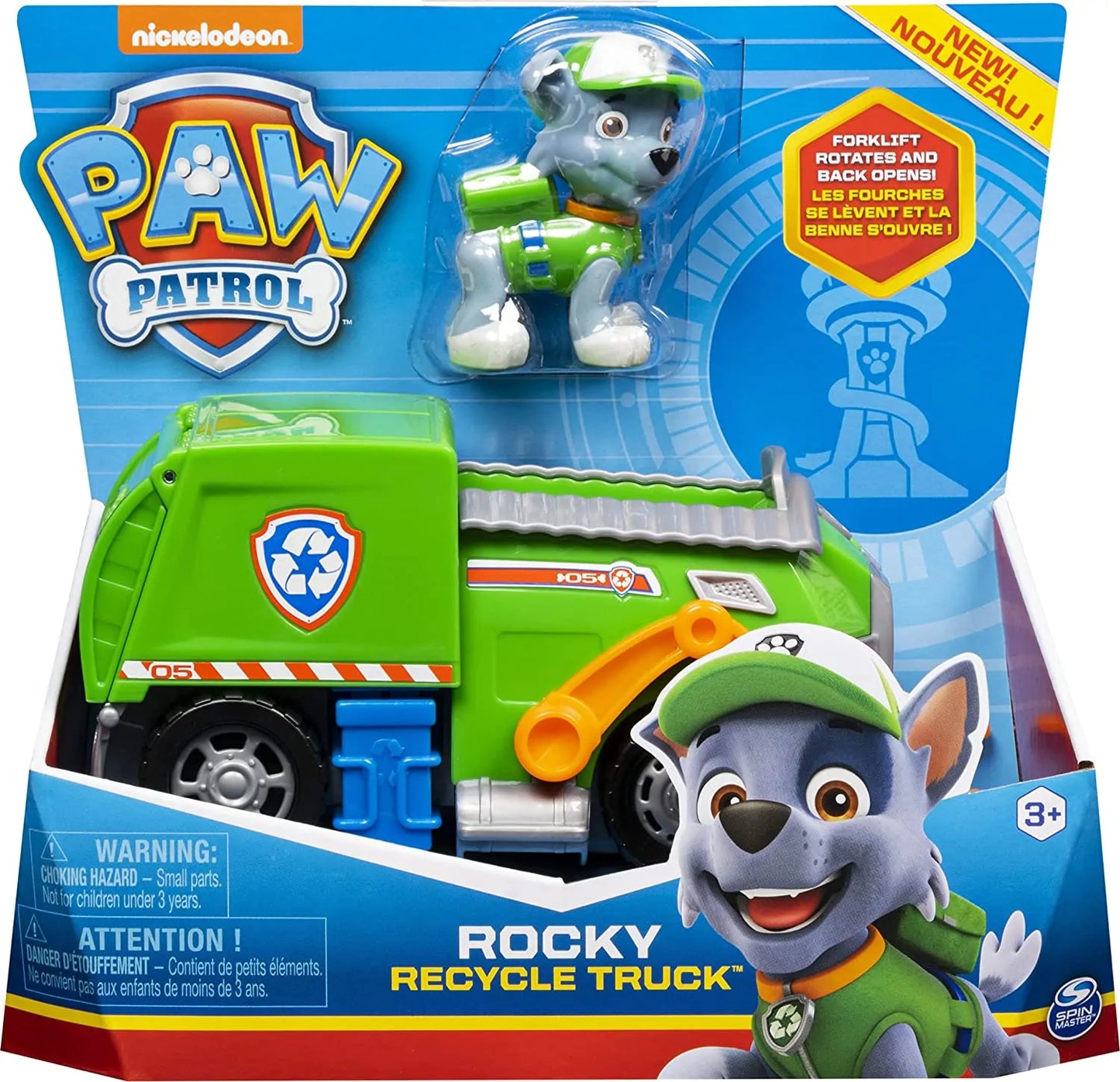 Paw Patrol Rubble Bulldozer Friction Toys
