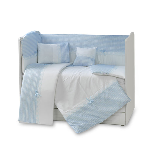 Tinnies Cot Bedding Set Blue