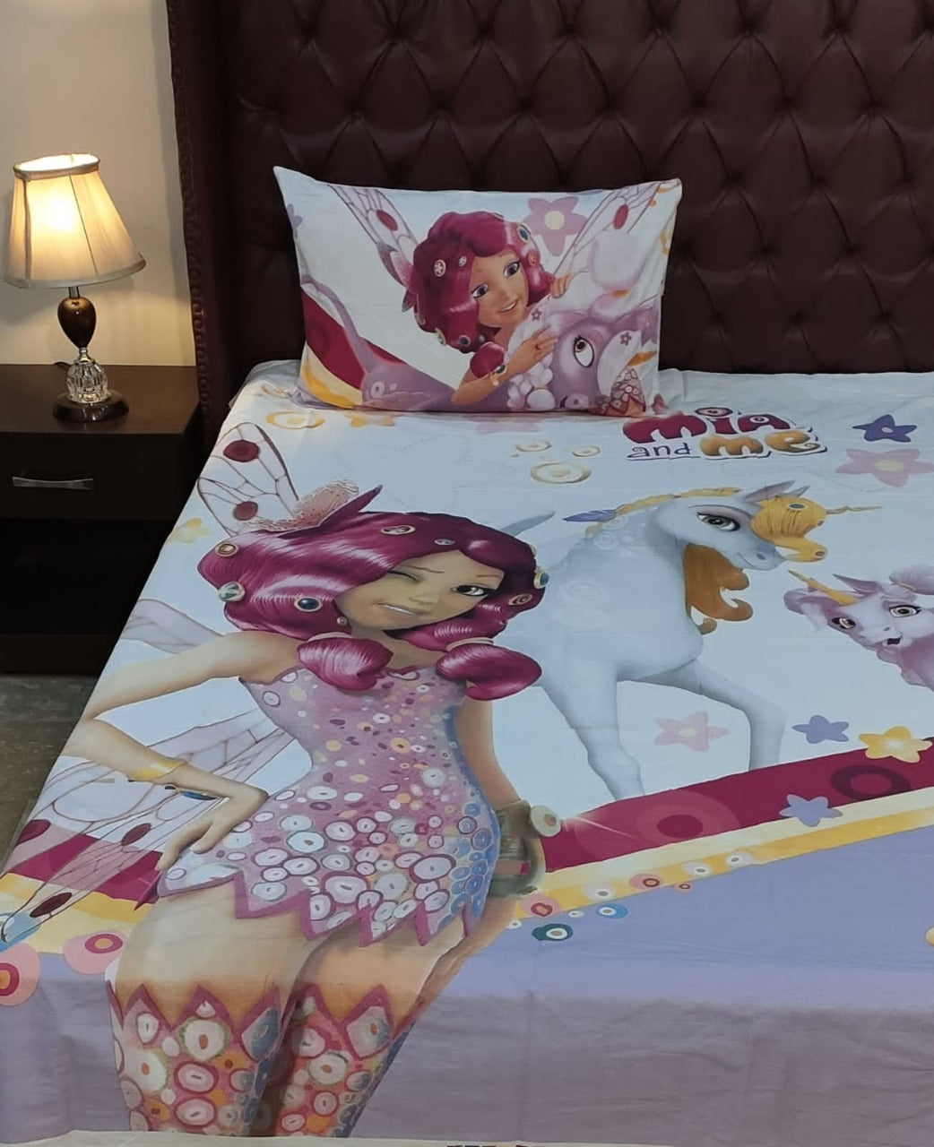 Mia and Me kids cotton Bed Sheets