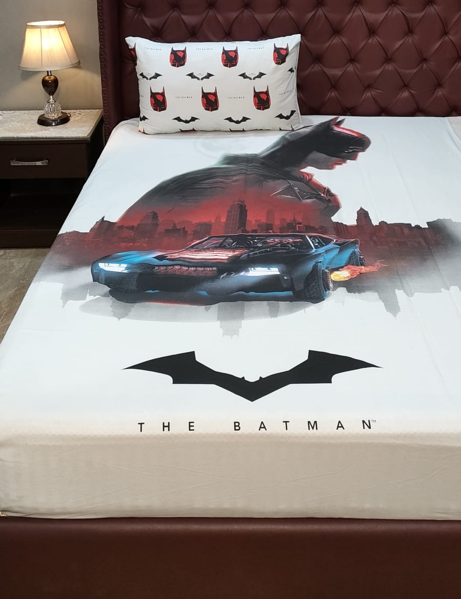 The Batman cotton Bed Sheet