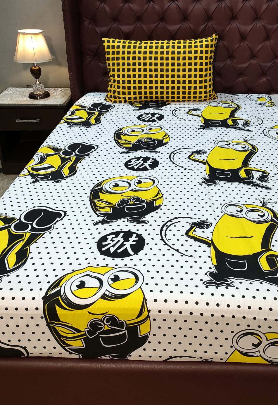 Minions Kids Cotton Comforter Set