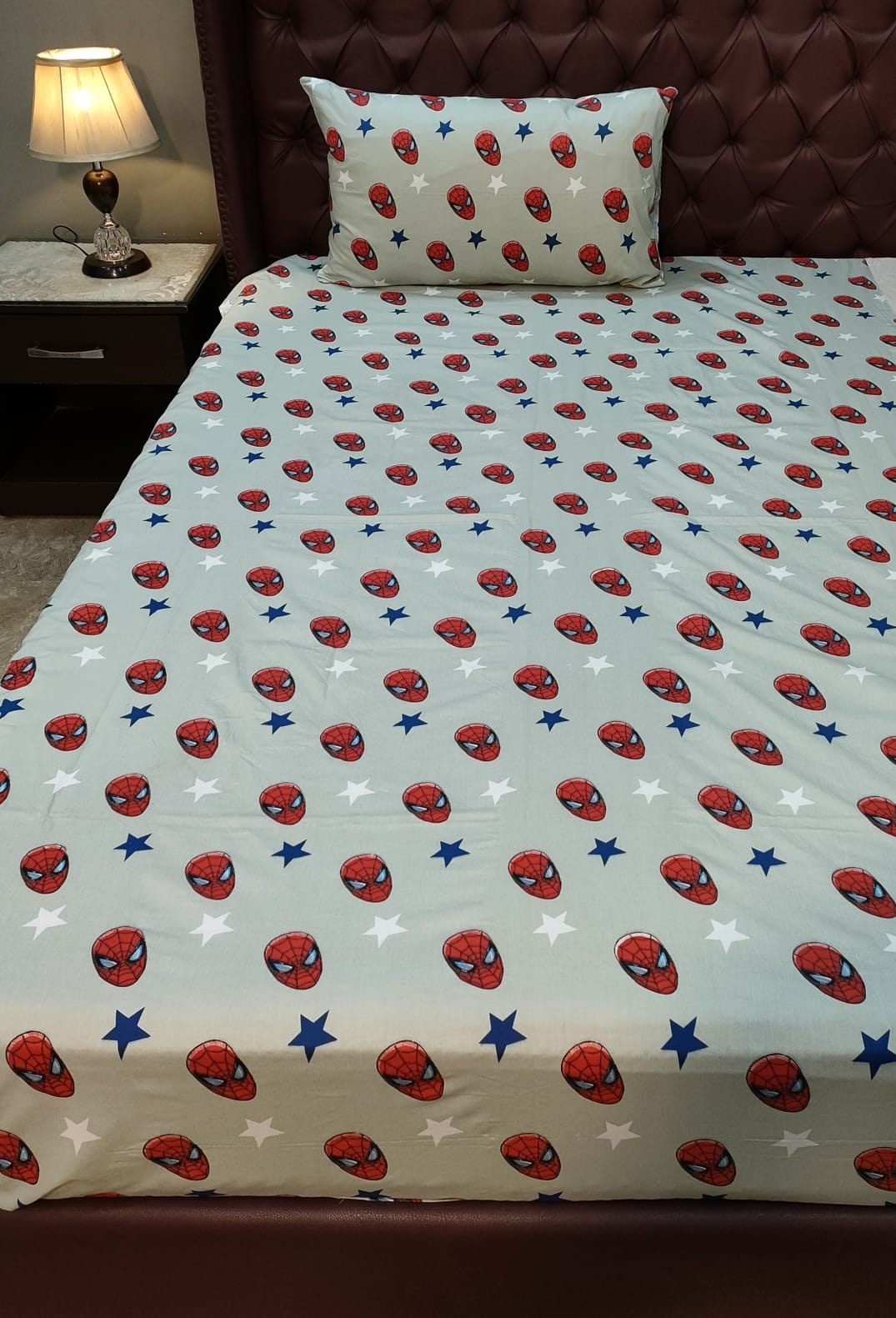 Spiderman Kids Cotton Comforter Set