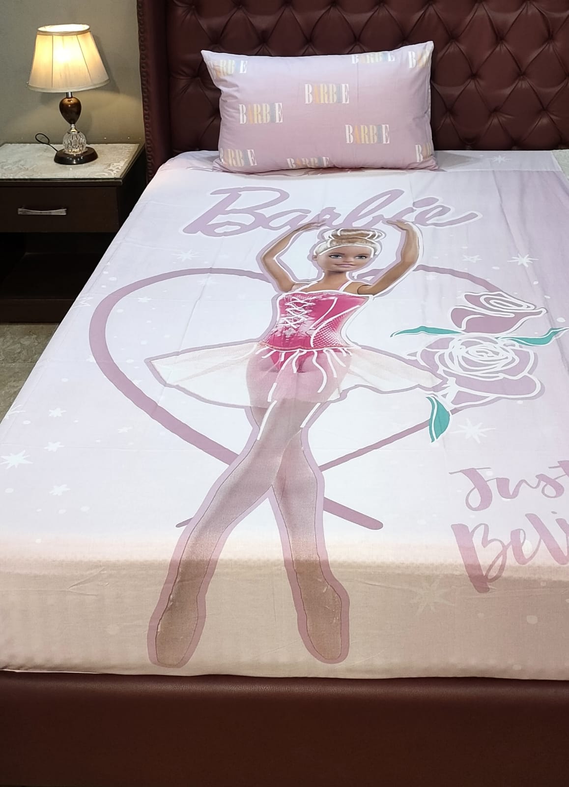 Barbie Kids Cotton Comforter Set