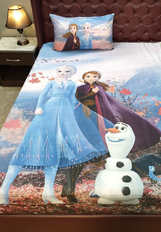 Frozen Kids Cotton Bedsheet