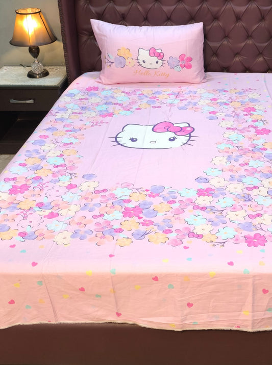 Hello Kitty Kids Parcale Comforter Set