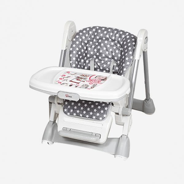 Tinnies Adjustable High Chair – Grey