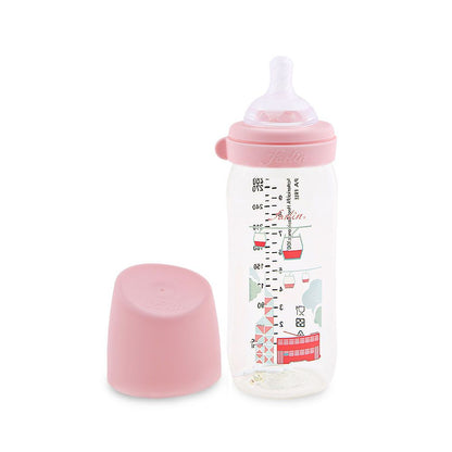 Farlin Pa Feeding Bottle 280ml-Pink