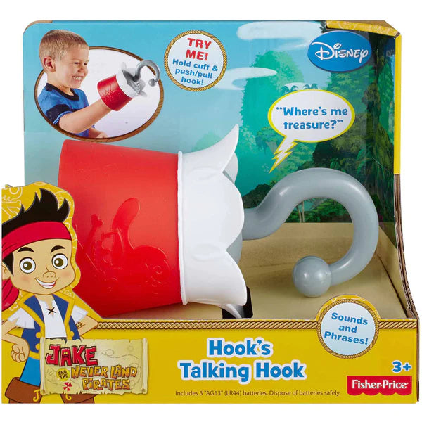 Fisher-Price Jake and the Never Land Pirates Talking Hook