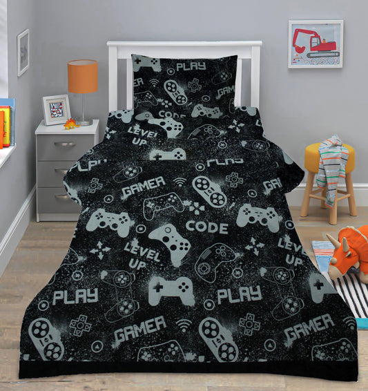 Game kids cotton Bed Sheets