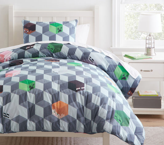 Minecraft Percale kids Bedsheets