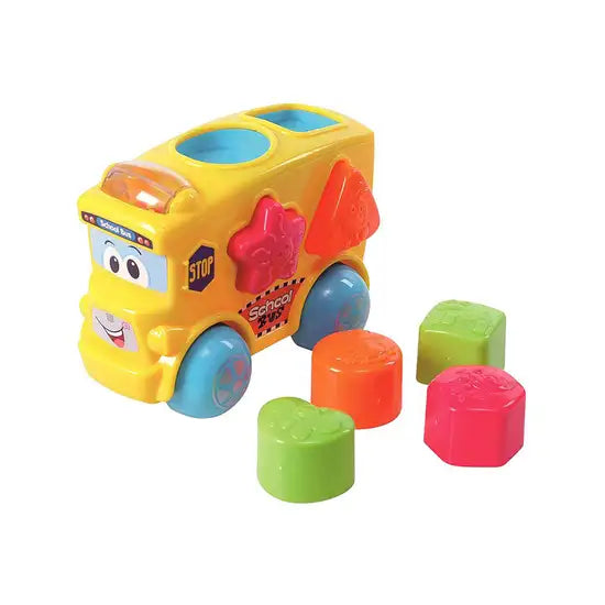 Learning Toys Fun Bus Shape Sorter PlayGo