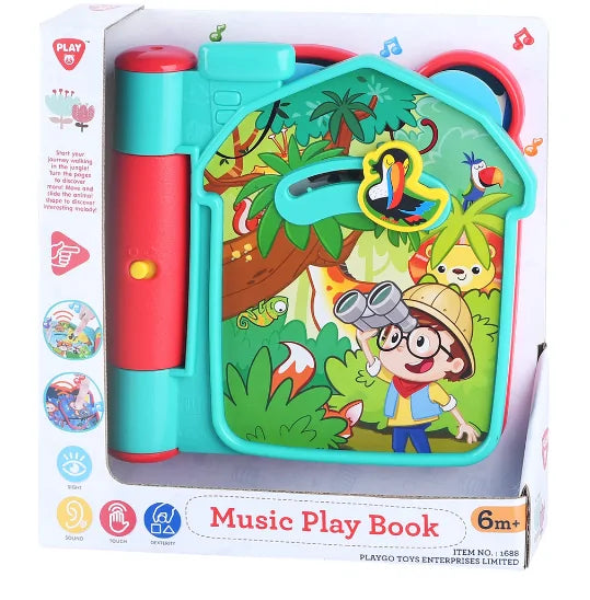 Learning Toys Music Play Book B/O PlayGo
